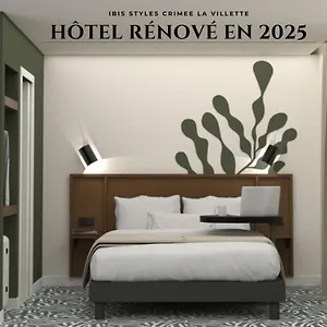 Ibis Styles Crimee La 3*, Paris Fransa